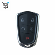 Factory price black car remote key 5 button smart car remote key for Cadillac XT5 with ID46 chip 433 MHZ  YS100117